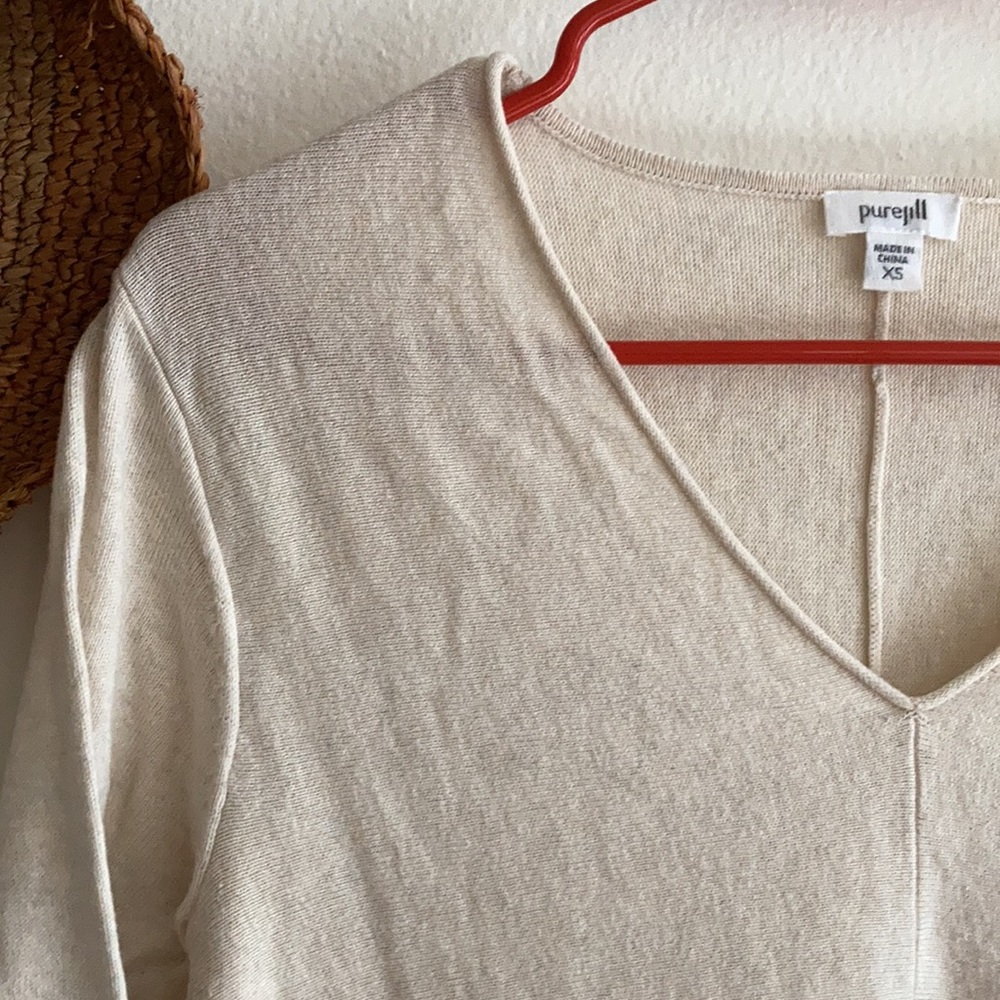 J. Jill cotton/silk tunic - Picture 2 of 6